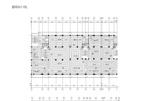 住宅樓地暖系統(tǒng)設計CAD施工圖（含地熱干管）