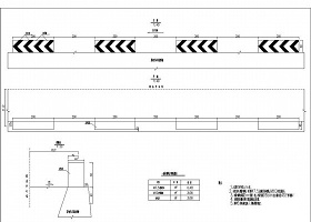 公路工程防撞墩CAD设计图