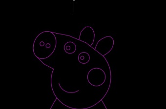 小猪佩奇CAD图纸