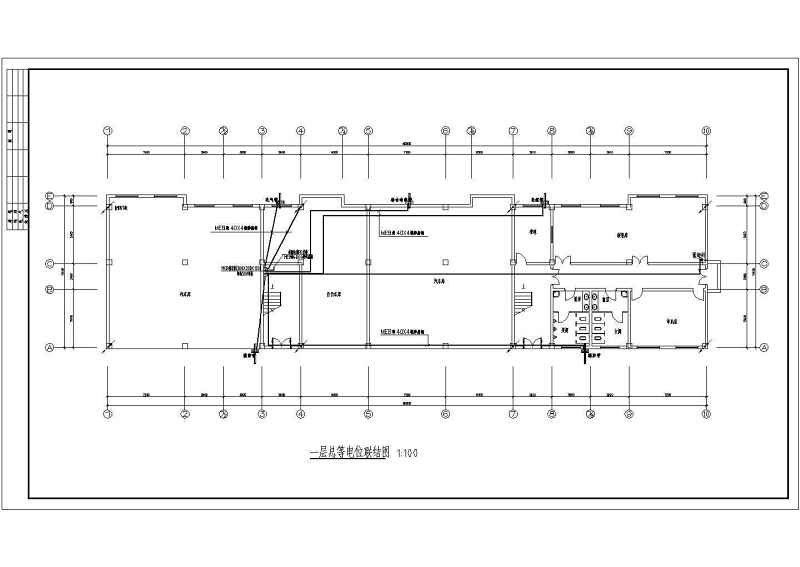[江苏]六层办公楼强弱电CAD施工图
