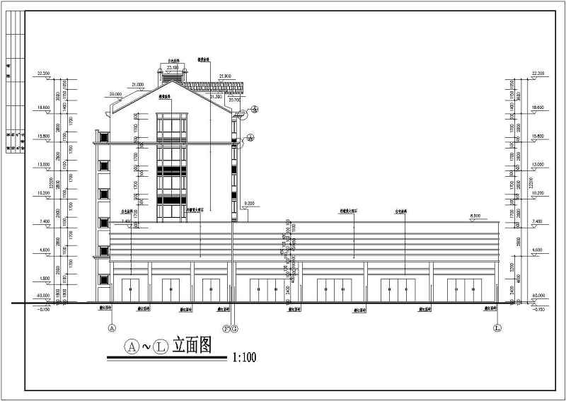 某小区多层住宅楼建筑设计图（共18张）