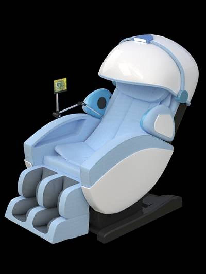 现代多功能减压舱按摩椅3D模型下载 现代多功能减压舱按摩椅3D模型下载