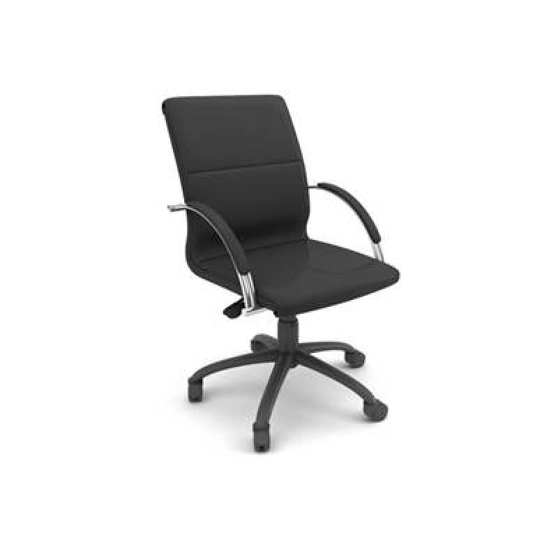 现代黑色布艺电脑椅3D模型下载 现代黑色布艺电脑椅3D模型下载