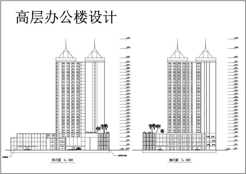 某办公楼cad施工图