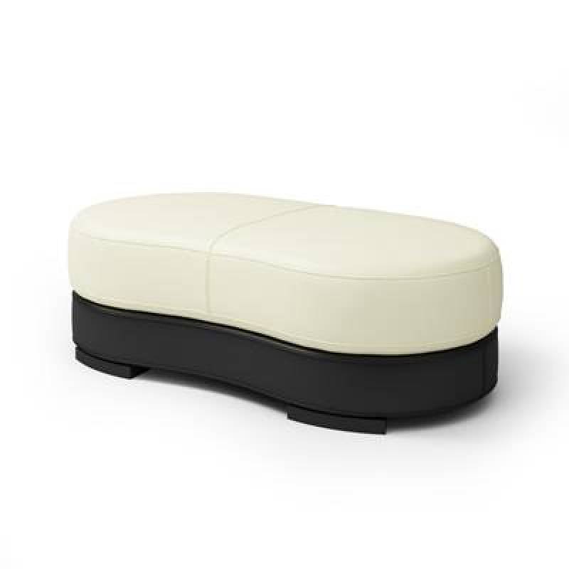 现代米色皮质沙发凳3D模型下载 现代米色皮质沙发凳3D模型下载