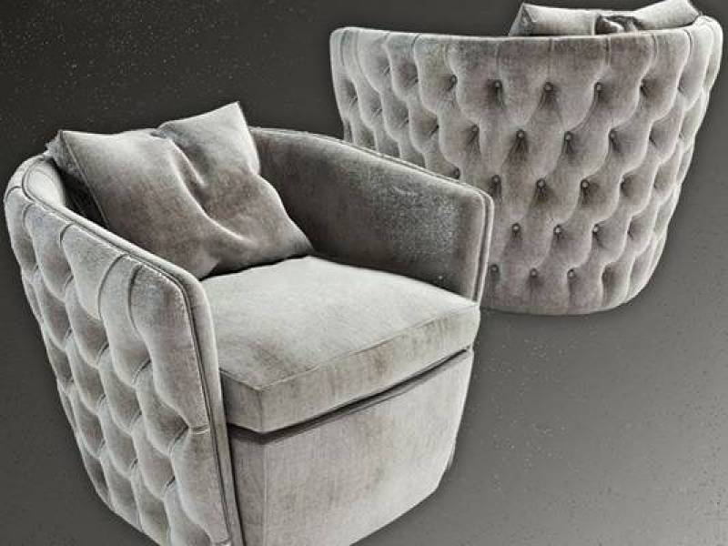 现代布艺休闲沙发3D模型下载 现代布艺休闲沙发3D模型下载