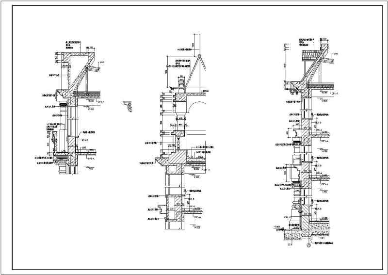 社报局办公楼建筑设计施工CAD全套图