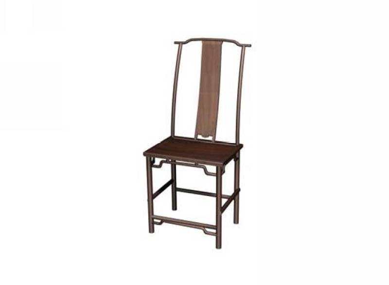 传统中式原木色木艺休闲椅3D模型下载 传统中式原木色木艺休闲椅3D模型下载