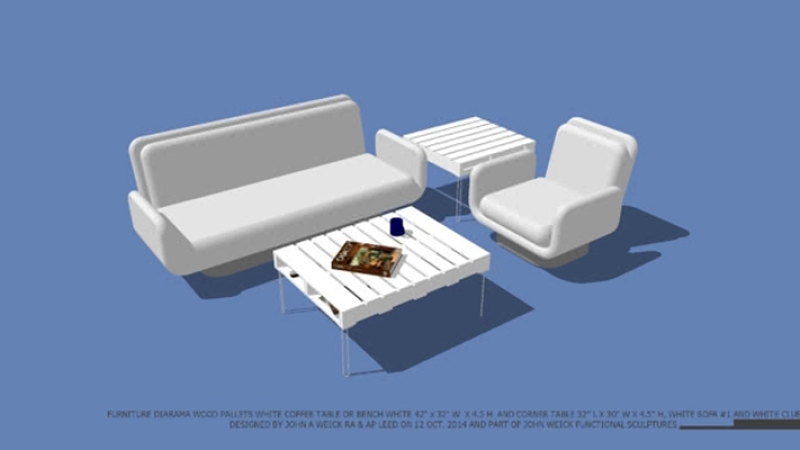组合沙发 草图大师模型SU模型下载 组合沙发 草图大师模型SU模型下载