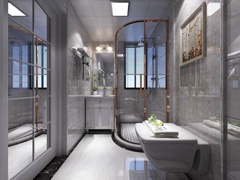 现代卫生间淋浴房3D模型下载 现代卫生间淋浴房3D模型下载