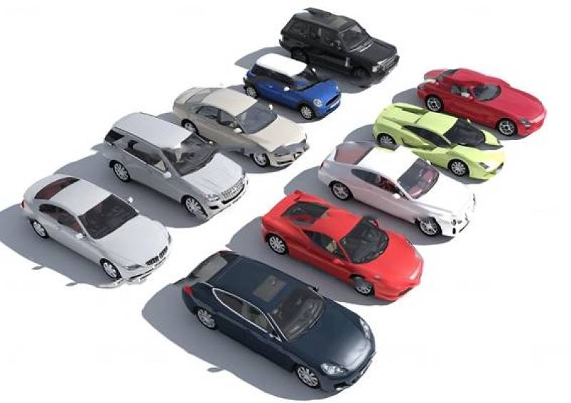 现代汽车跑车组合3D模型下载 现代汽车跑车组合3D模型下载