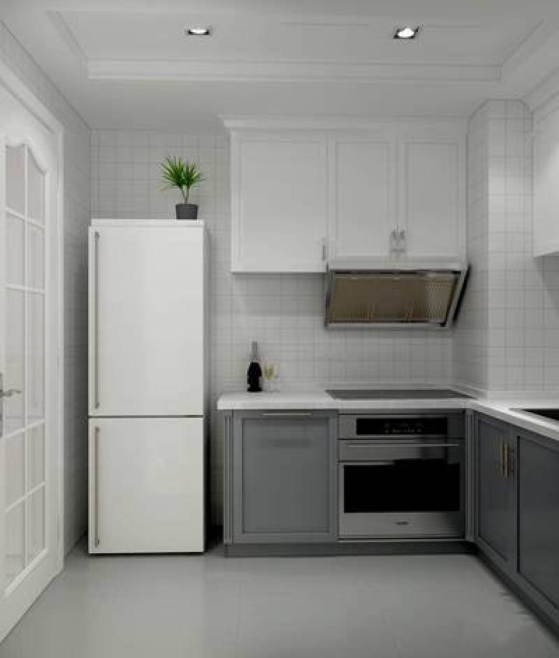 现代橱柜冰箱组合3d模型下载 现代橱柜冰箱组合3d模型下载