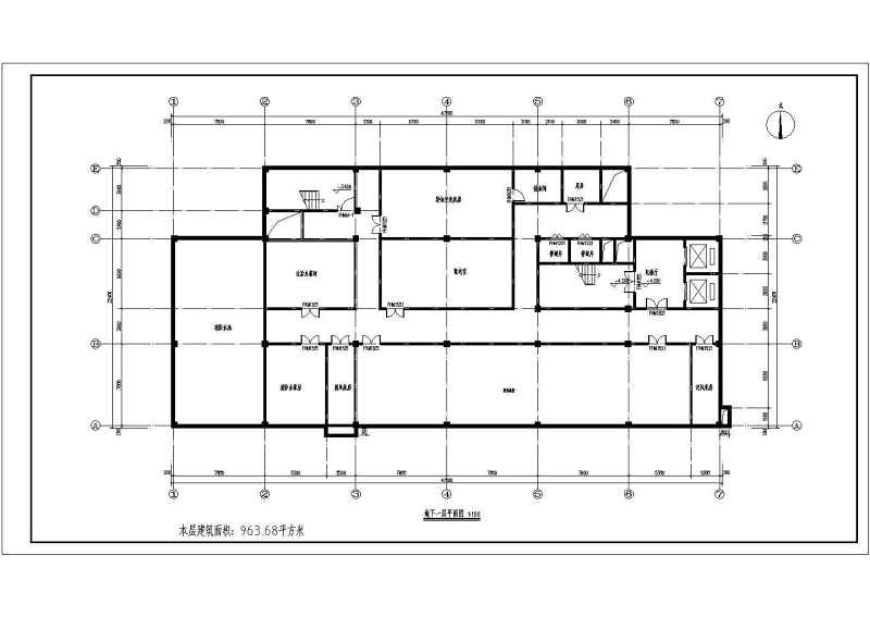 十一层医院康复楼建筑设计CAD图纸