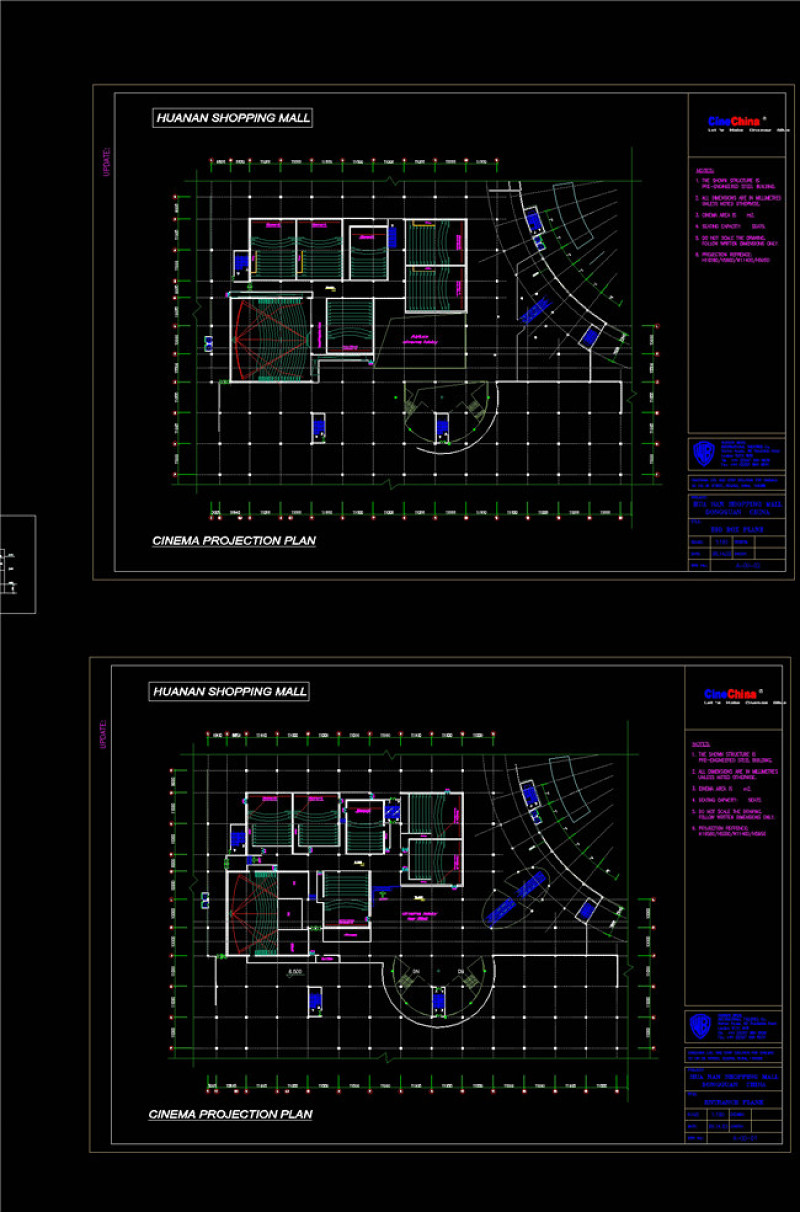 博物馆建筑图CAD图纸
