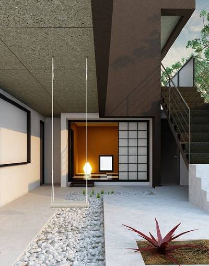 日式家居玄关 3D模型下载 日式家居玄关 3D模型下载