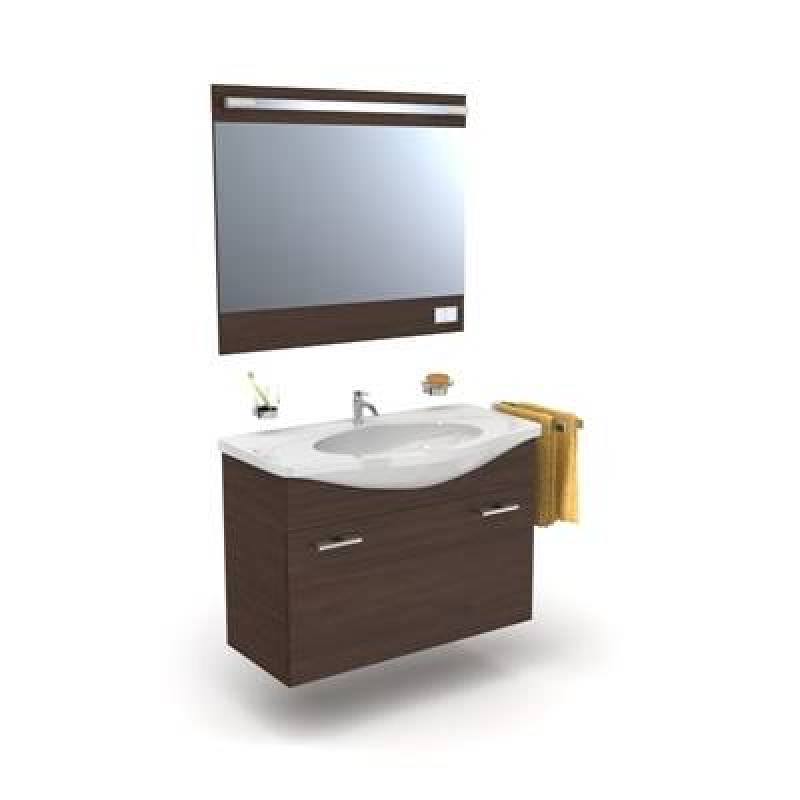 棕色洗手台3D模型下载 棕色洗手台3D模型下载