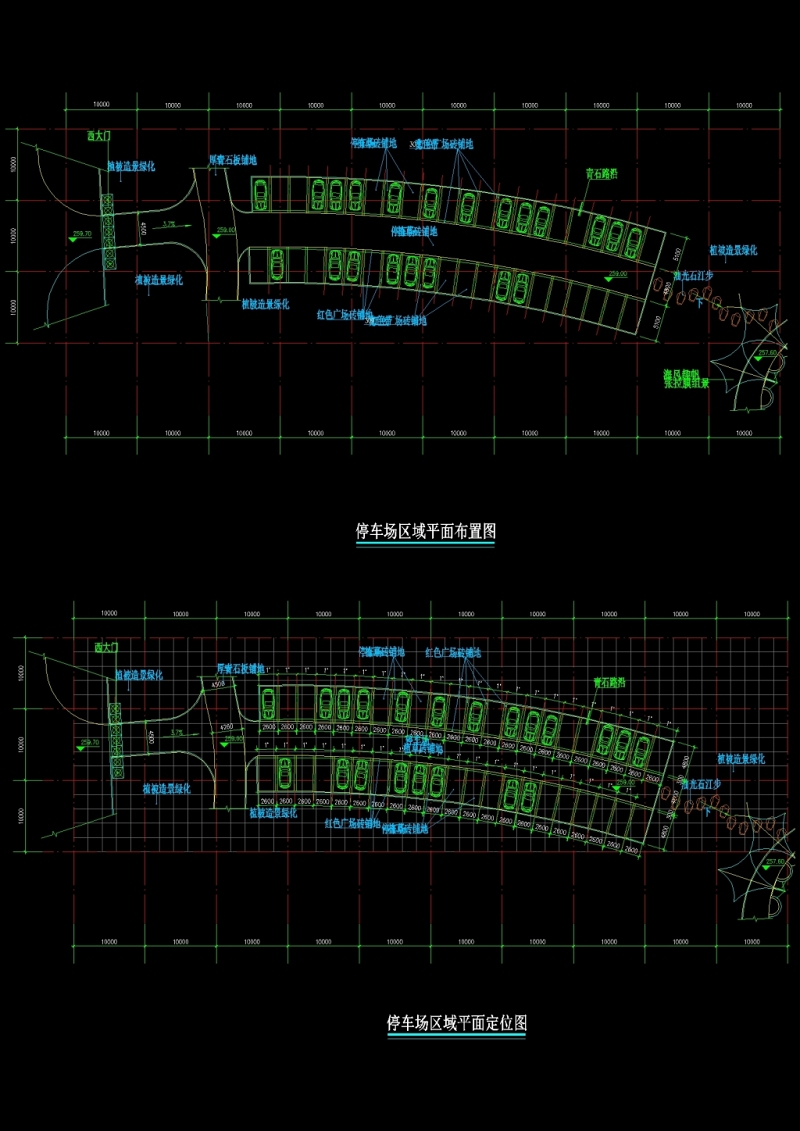 停车场建筑设计CAD图纸