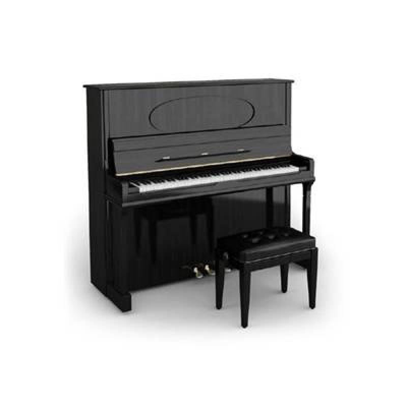 黑色木艺钢琴3D模型下载 黑色木艺钢琴3D模型下载