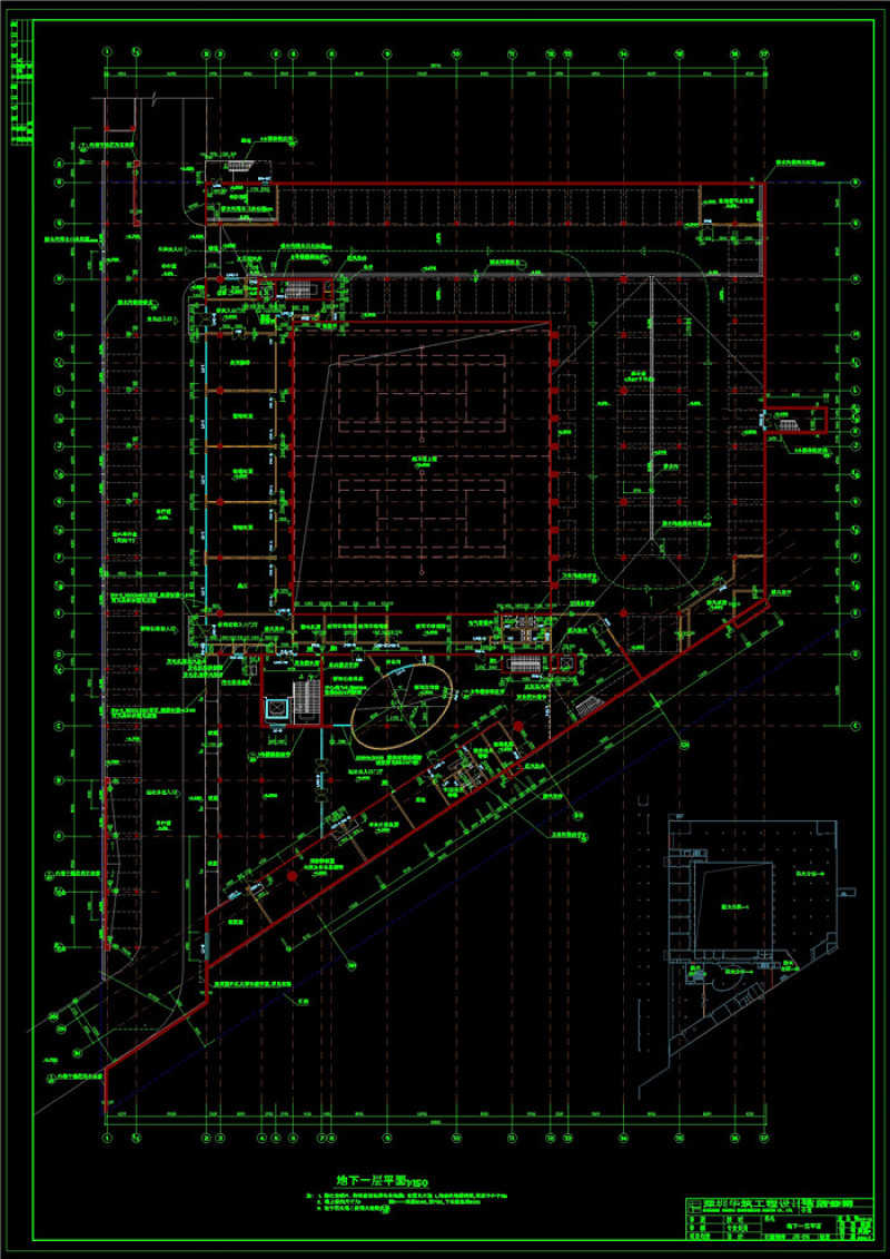 楼房施工CAD图纸