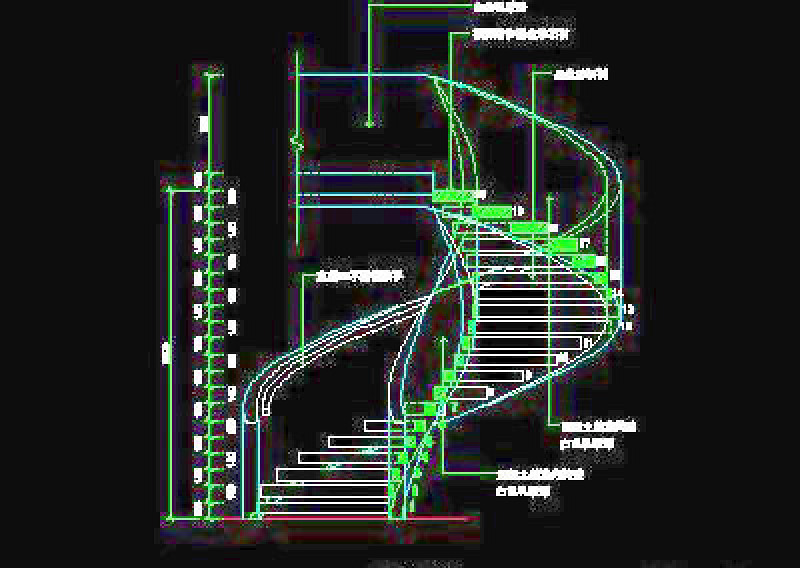 楼梯cad详图、装饰构造cad详图素材20090310更新-49