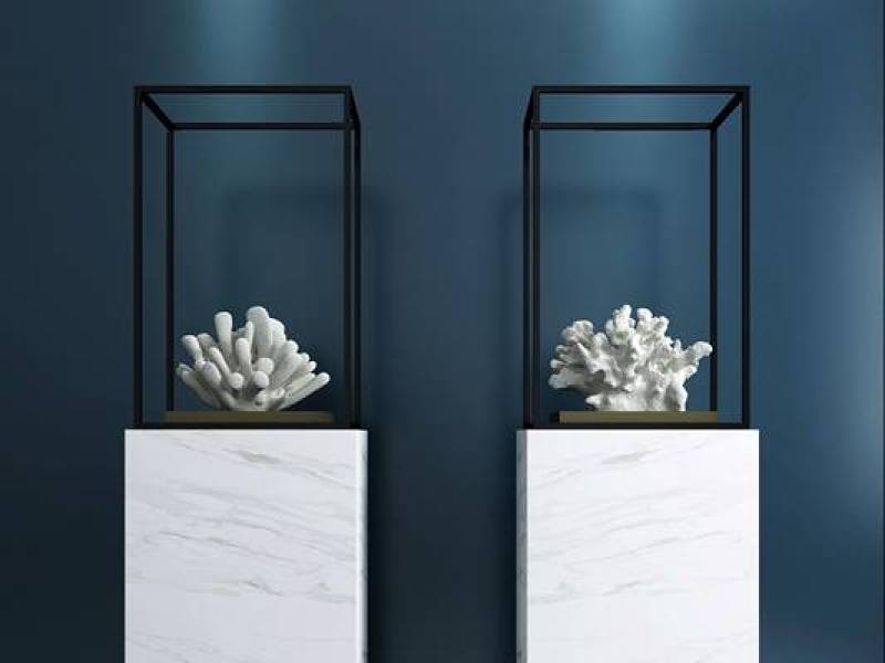 现代珊瑚雕塑摆件组合3D模型下载 现代珊瑚雕塑摆件组合3D模型下载