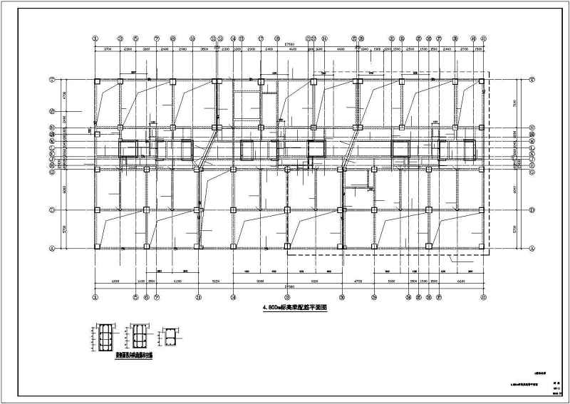 平昌县某18层商住楼结构设计图