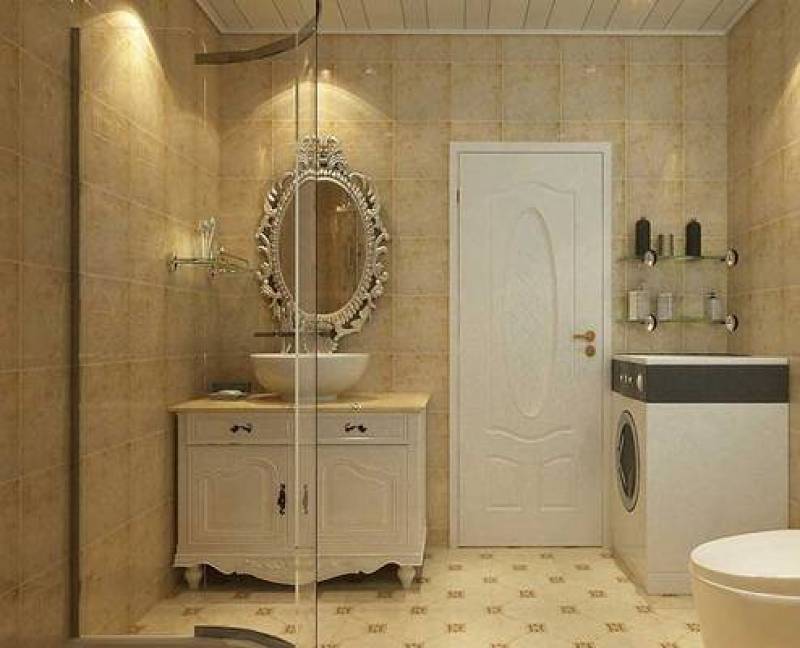 欧式简约家居卫生间 欧式简约白色木艺浴室柜3D模型下载 欧式简约家居卫生间 欧式简约白色木艺浴室柜3D模型下载