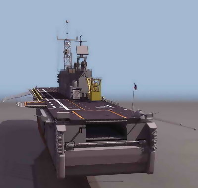 战舰、军舰3dmax模型8