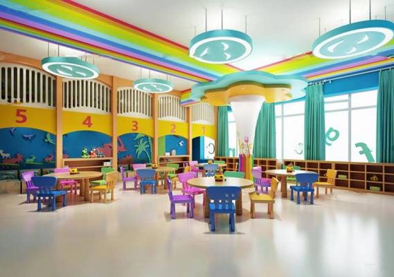现代幼儿园教室3D模型下载 现代幼儿园教室3D模型下载