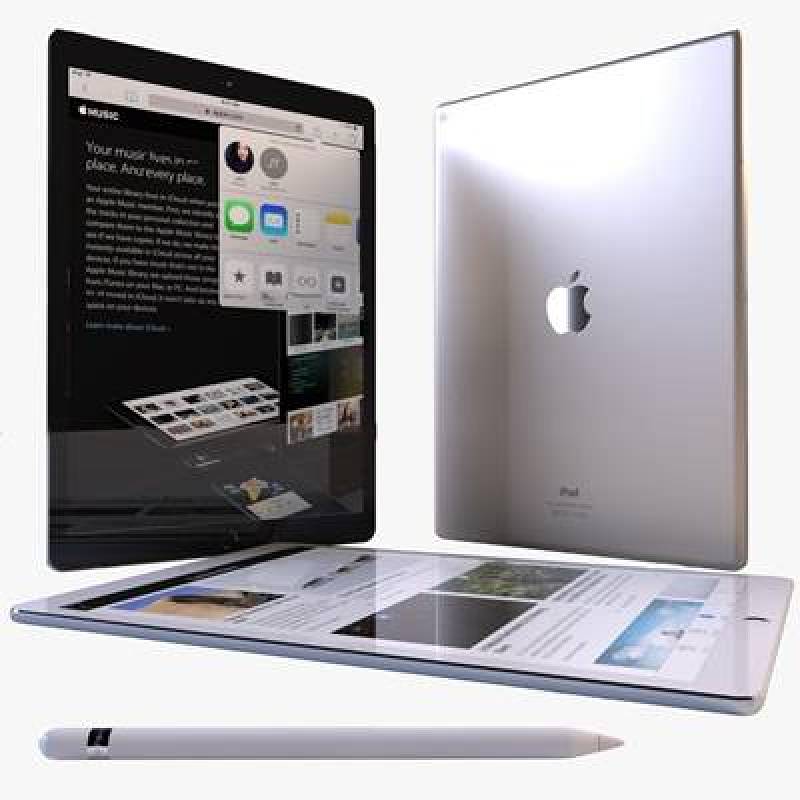 现代ipad苹果平板电脑3D模型下载 现代ipad苹果平板电脑3D模型下载