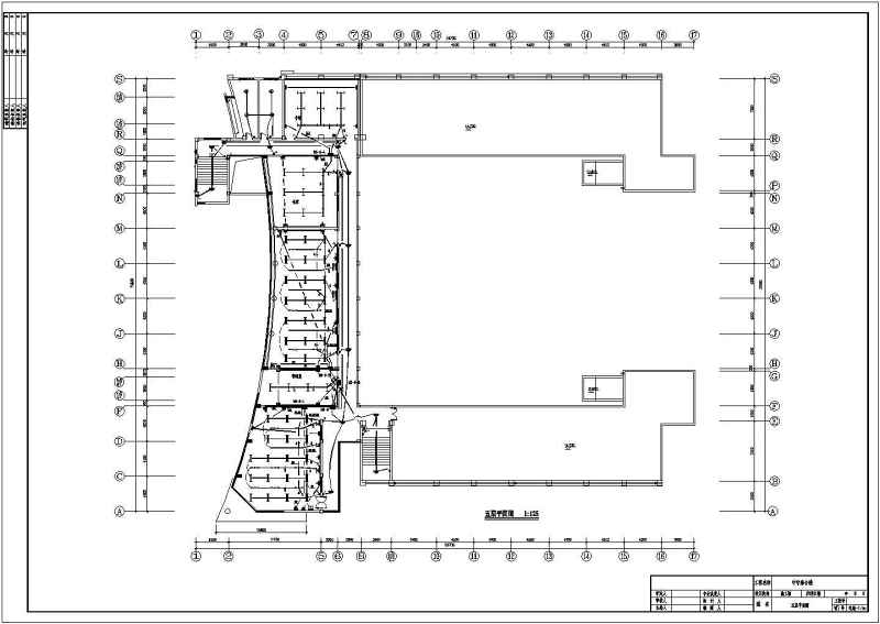 某中学5层框架结构教学楼电气设计施工图