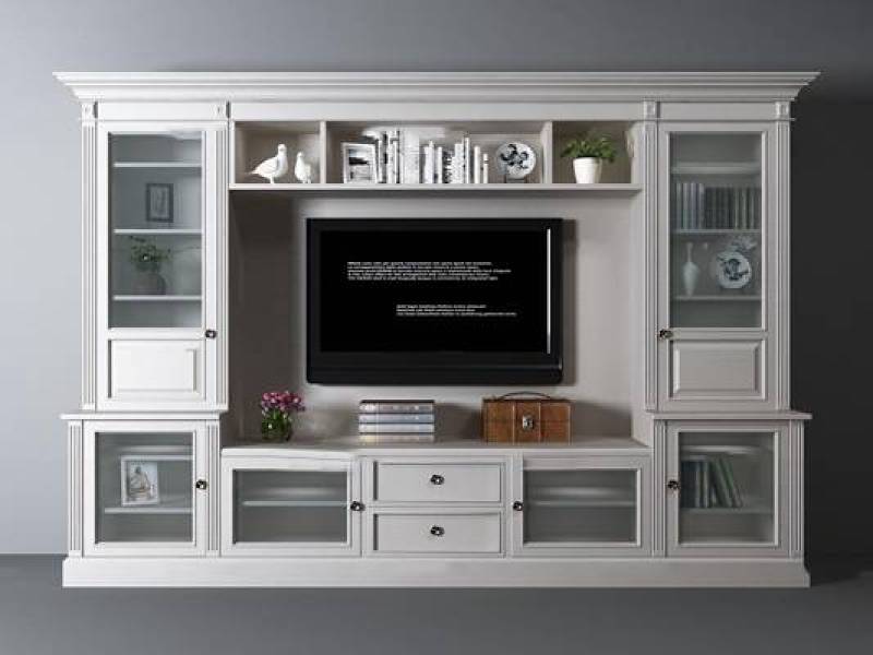 美式电视柜饰品组合3d模型下载 美式电视柜饰品组合3d模型下载