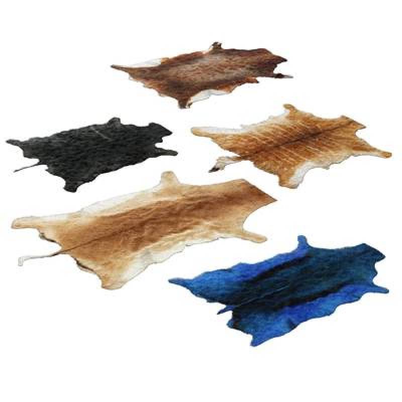 现代动物皮毛地毯组合3D模型下载 现代动物皮毛地毯组合3D模型下载