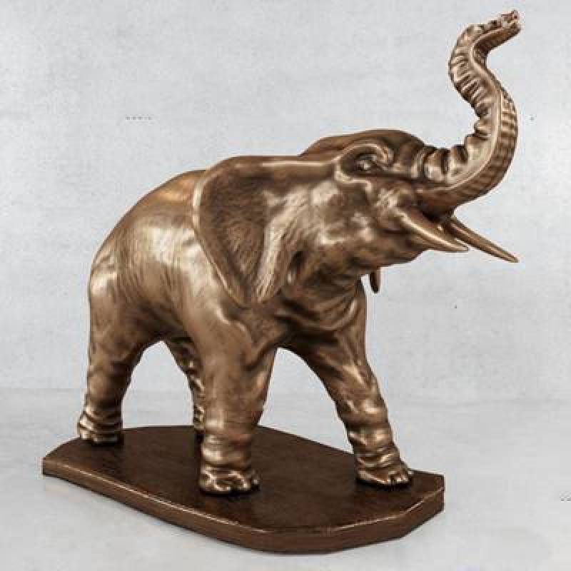 现代大象雕塑3D模型下载 现代大象雕塑3D模型下载