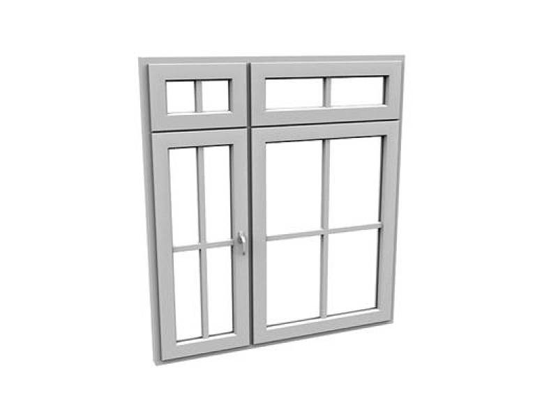 现代长方形玻璃窗户组合3D模型下载 现代长方形玻璃窗户组合3D模型下载