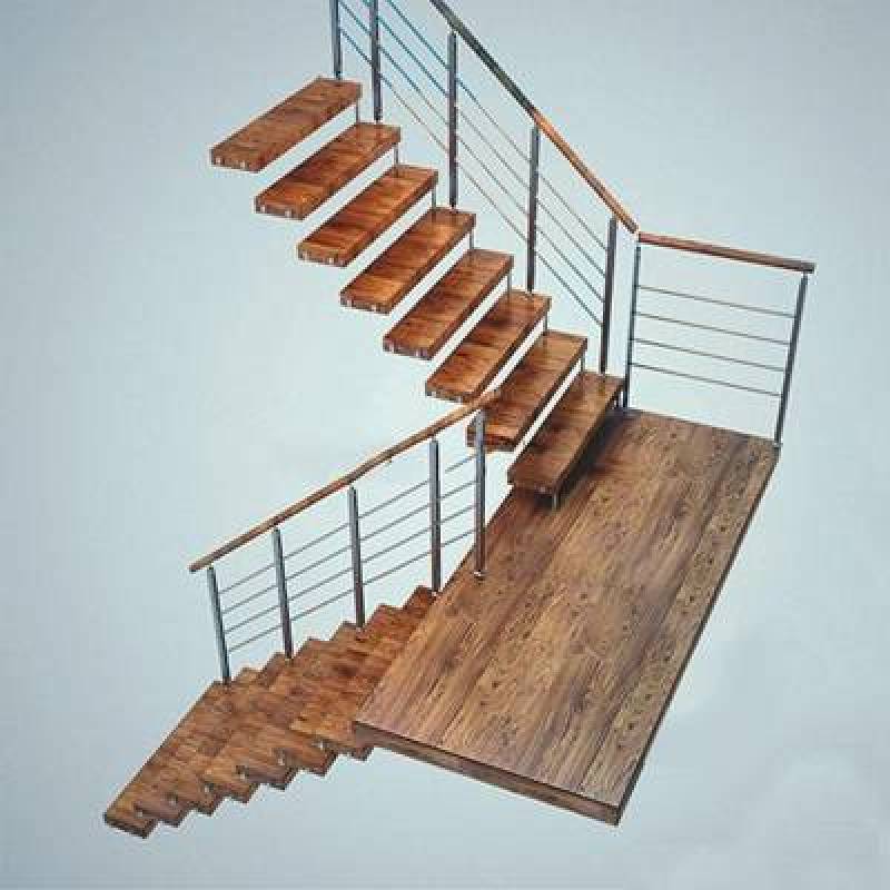 loft楼梯楼梯 栏杆 扶手 构件五金 loft工业风3D模型下载 loft楼梯楼梯 栏杆 扶手 构件五金 loft工业风3D模型下载