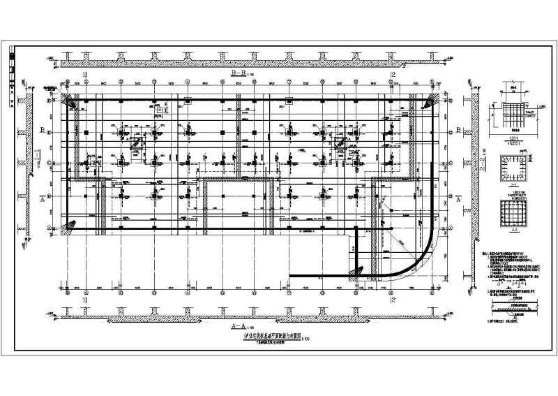 某地十五层框架结构商住楼结构施工图（带地下室）