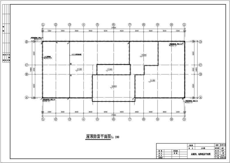 某6层框架结构办公楼电气设计施工图