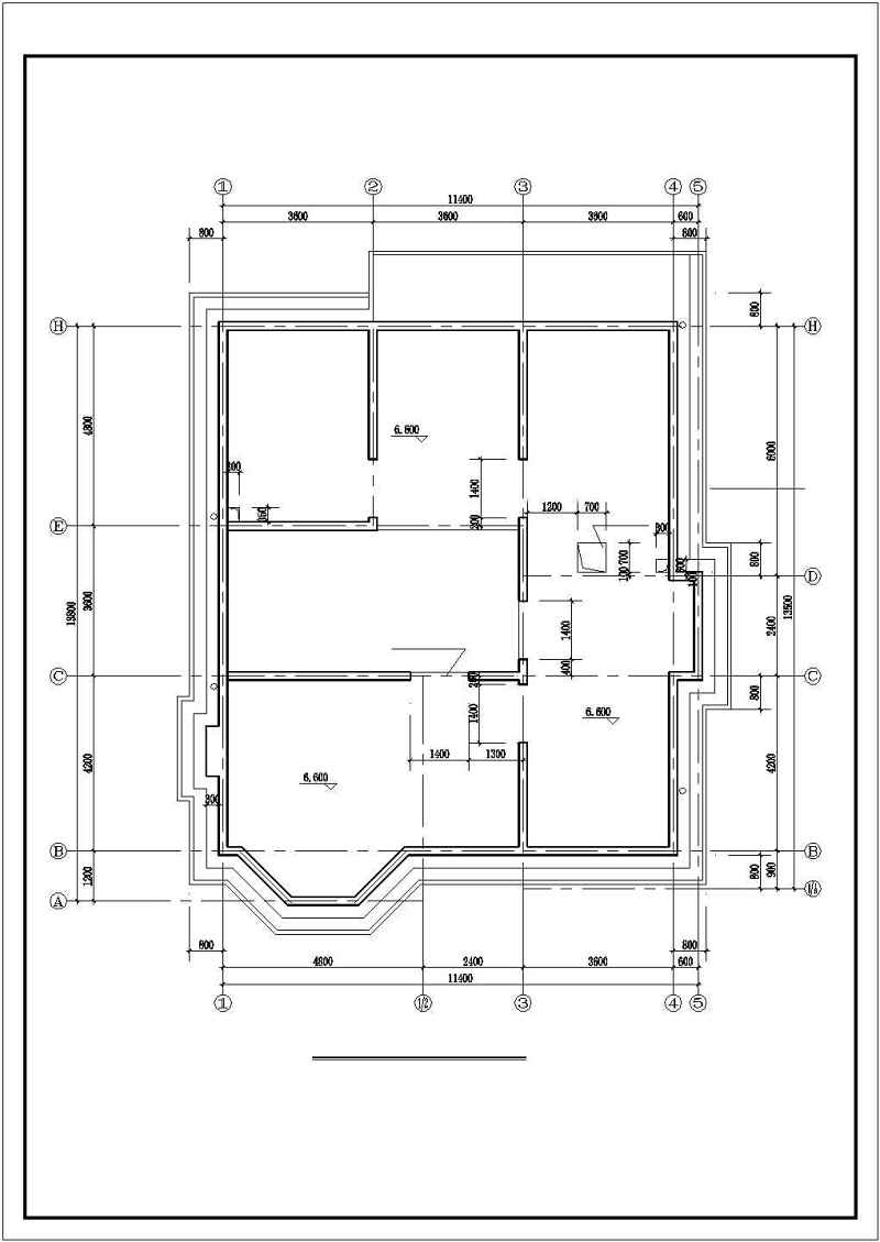阿里苏丹别墅建筑设计图