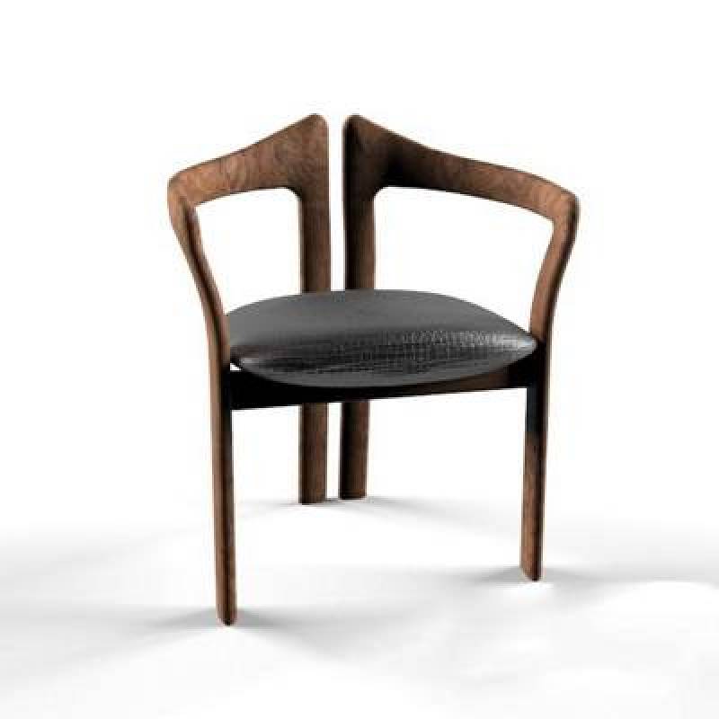 第二季模型套装（国外单体）新中式椅子37古典 雕花 新中式 椅子 复古 原木 单3D模型下载 第二季模型套装（国外单体）新中式椅子37古典 雕花 新中式 椅子 复古 原木 单3D模型下载