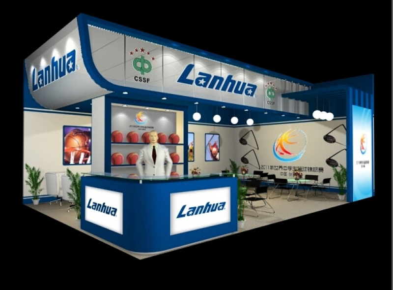 LANHUA展览3D设计模型