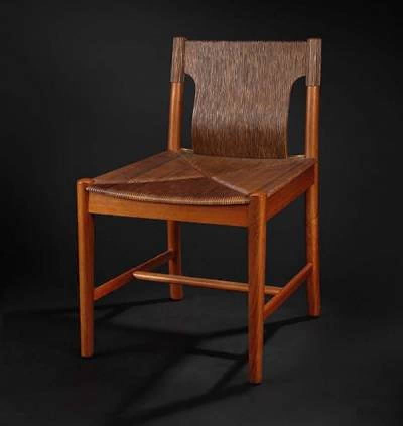 东南亚原木色木艺餐椅3D模型下载 东南亚原木色木艺餐椅3D模型下载