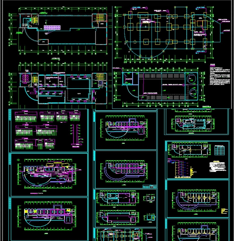 CAD供电局电气设计图