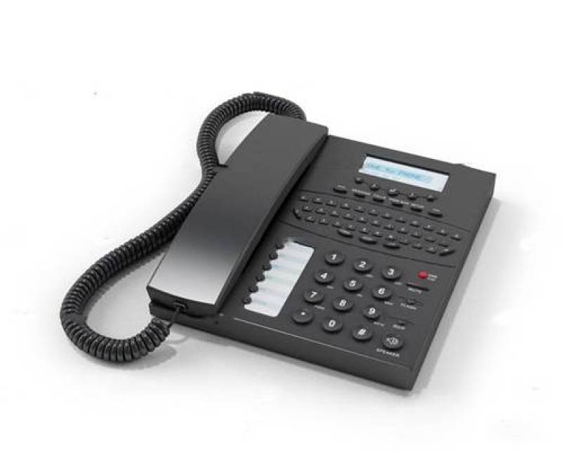 现代座机电话3D模型下载 现代座机电话3D模型下载