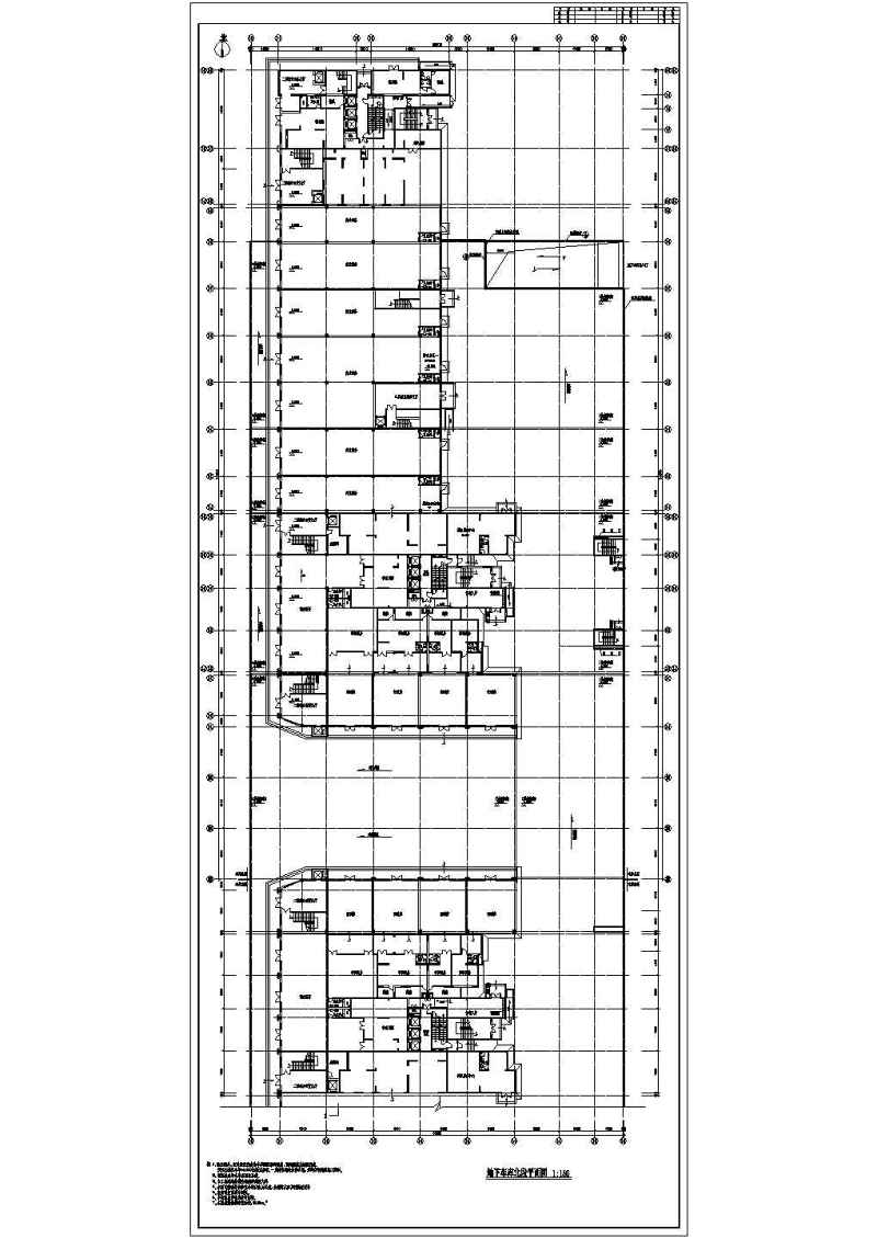 某18层双塔住宅商住楼建筑设计施工图