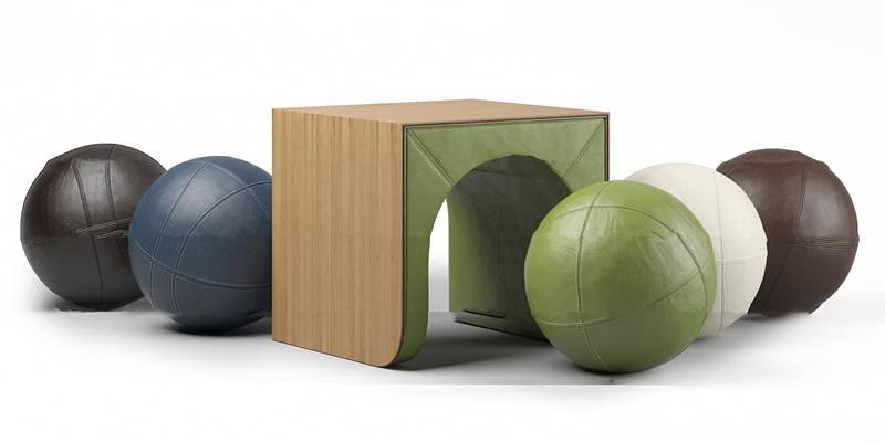 现代儿童凳子皮球组合3D模型下载 现代儿童凳子皮球组合3D模型下载