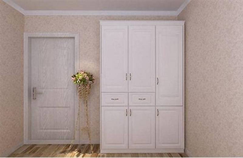 现代白色木艺衣柜3D模型下载 现代白色木艺衣柜3D模型下载