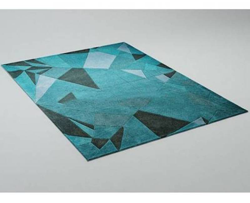 现代蓝色布艺地毯3D模型下载下载 现代蓝色布艺地毯3D模型下载下载
