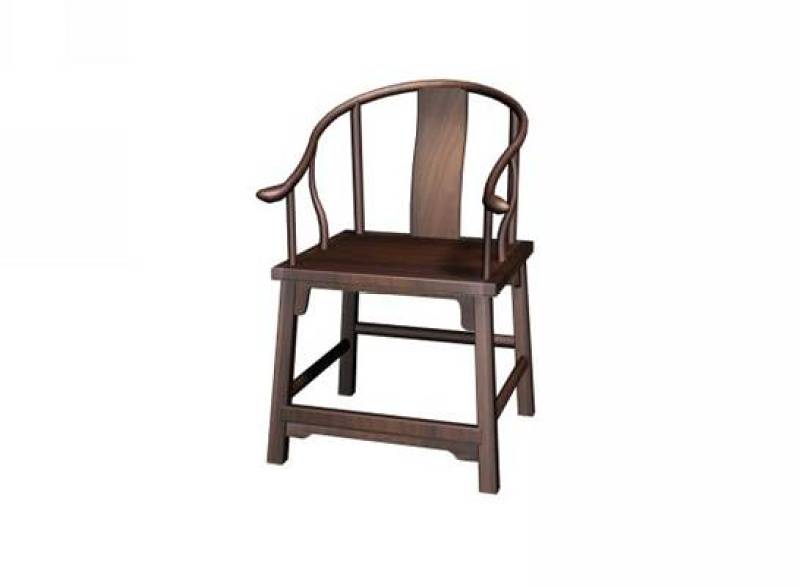 传统中式原木色木艺圈椅3D模型下载 传统中式原木色木艺圈椅3D模型下载
