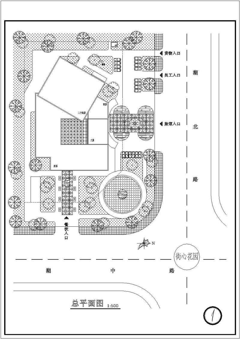 某高层宾馆建筑设计CAD施工图